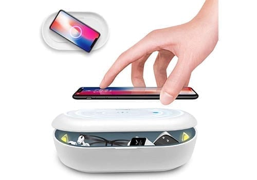 Cahot Fast UV portable sanitizer with wireless charger