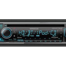 Kenwood KDC-BT778HD front view screen on