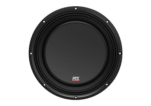 MTX 3510-04S front view of shallow subwoofer