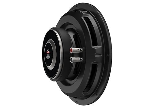 MTX 3510-04S side rear view of shallow subwoofer