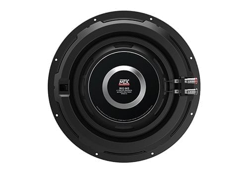 MTX 3512-04S rear view of slim subwoofer