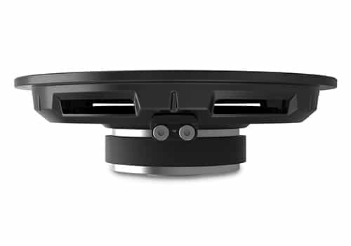 MTX 3512-04S side view of slim subwoofer