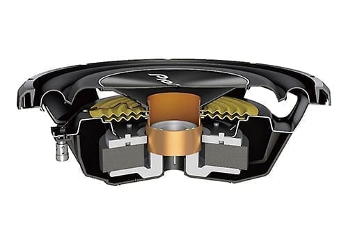 Pioneer TS-A3000LS4 tech inside look at subwoofer