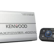 Kenwood KAC-M1824BT amplifier with remote control