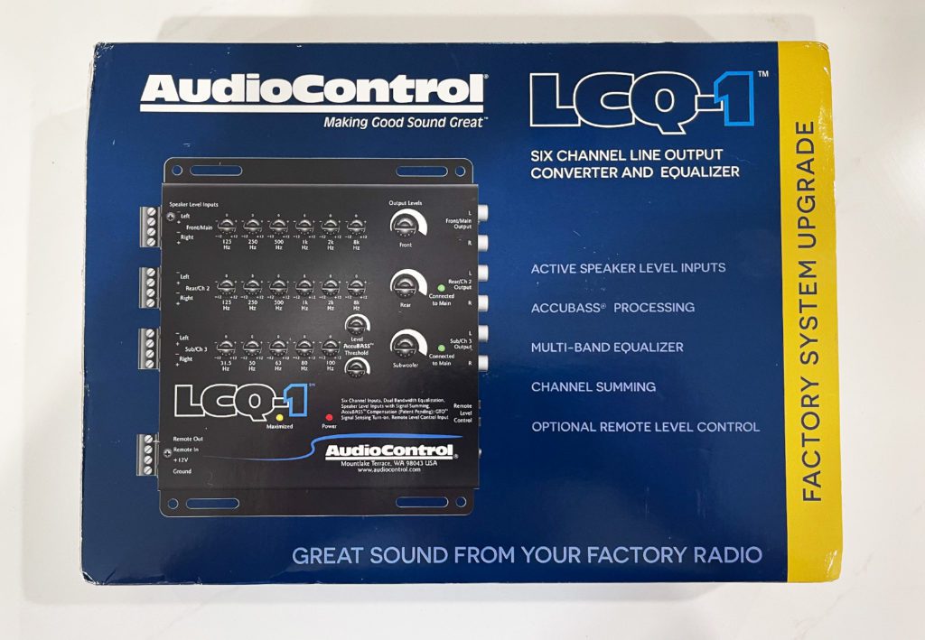 AudioControl LCQ-1 Package