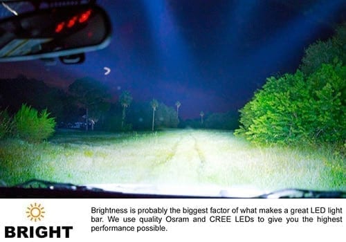 Black Oak LED Pro Series 2 30in brightness