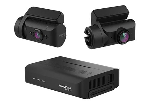 BlackVue DR970X cameras front with box