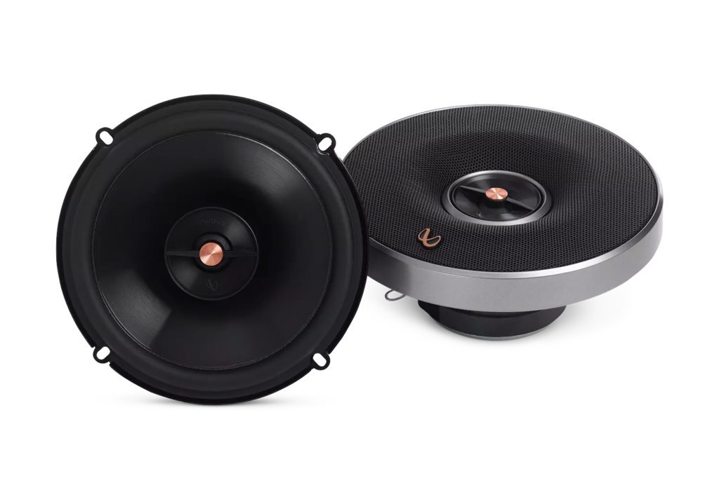 Infinity PR6512IS 6.5-inch coaxial car speakers, front view