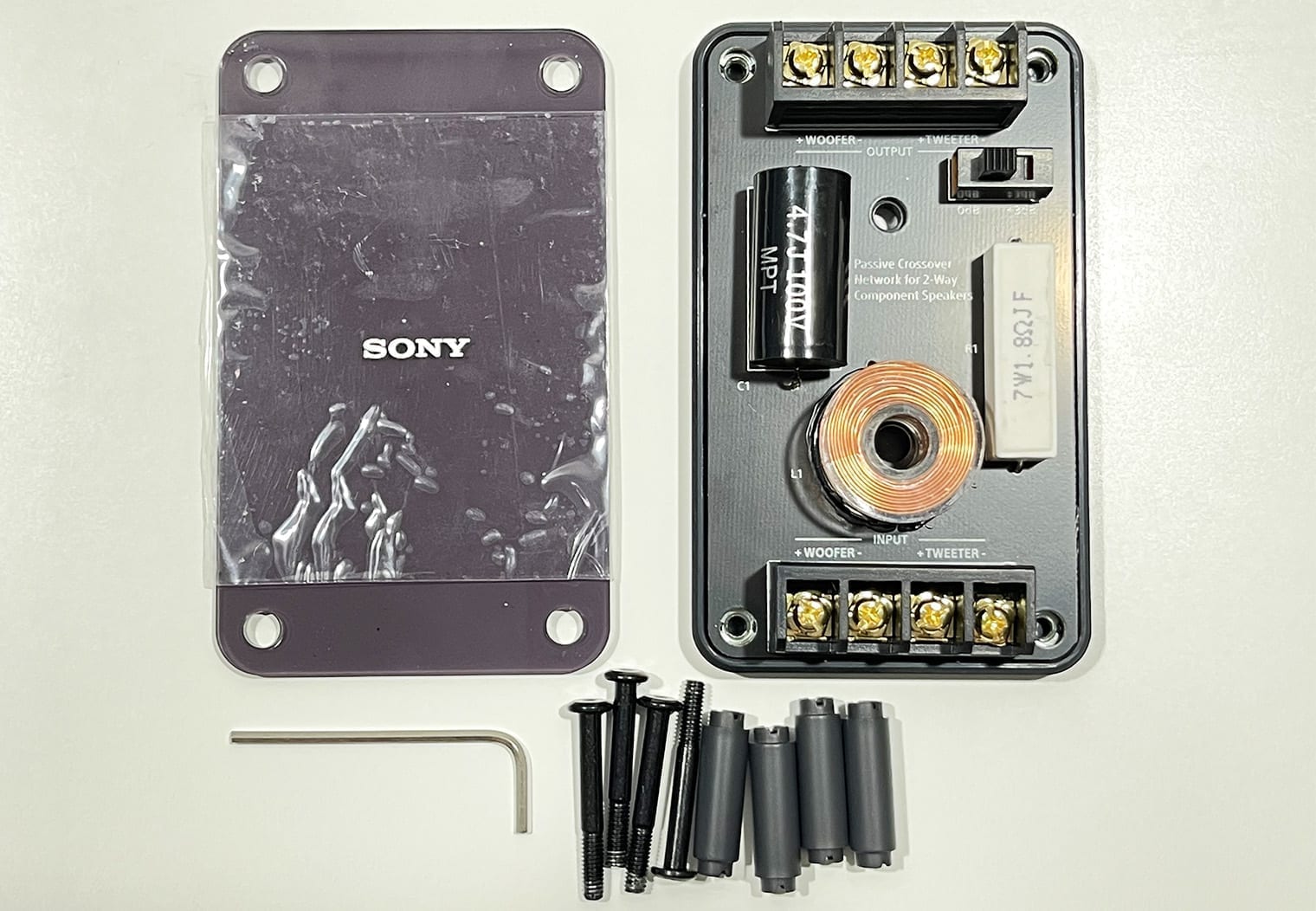 Sony XS-162ES disassembled
