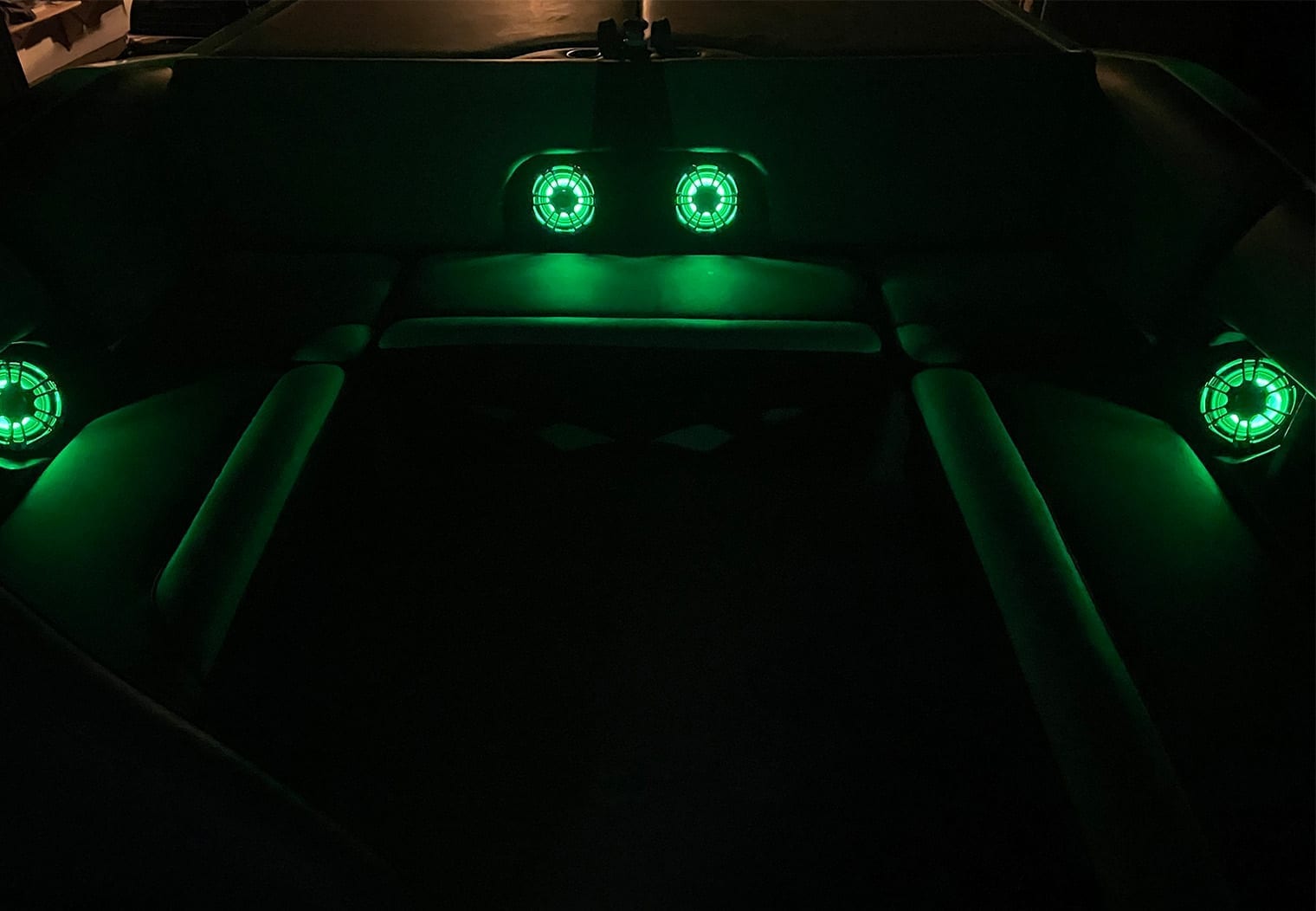 axis a22 rear led lit speakers