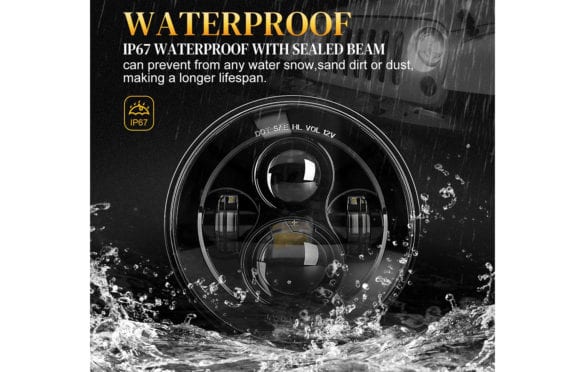 LX-Light SL-0075A-black waterproof features