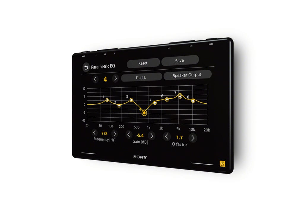 Sony XAV-9500ES angle
