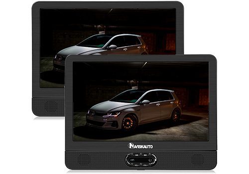 Naviskauto 12in portable dual dvd players image for the best portable dvd players article