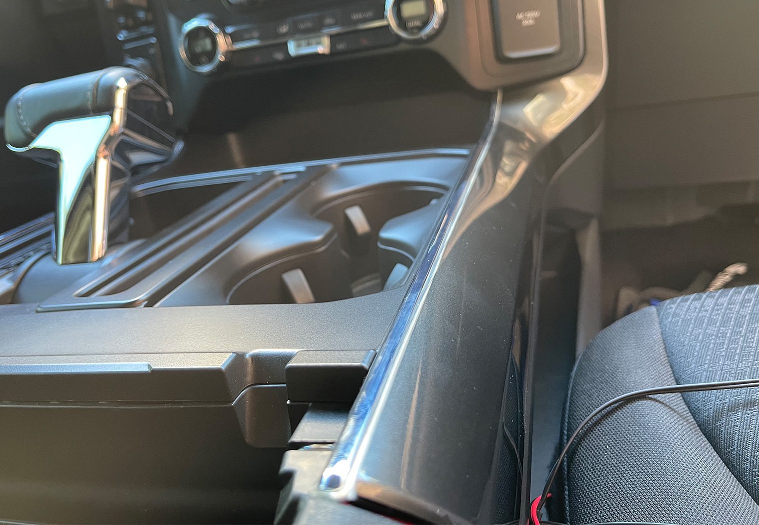 f150 console accent light install on passenger side