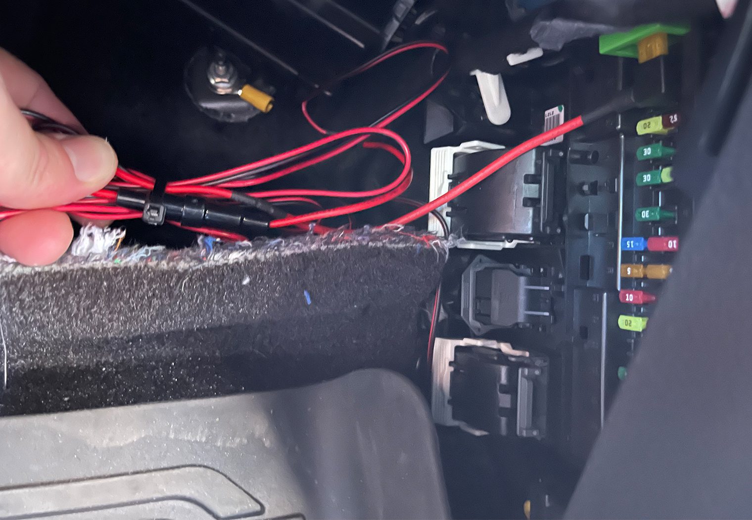 f150 console accent light wiring fuse box