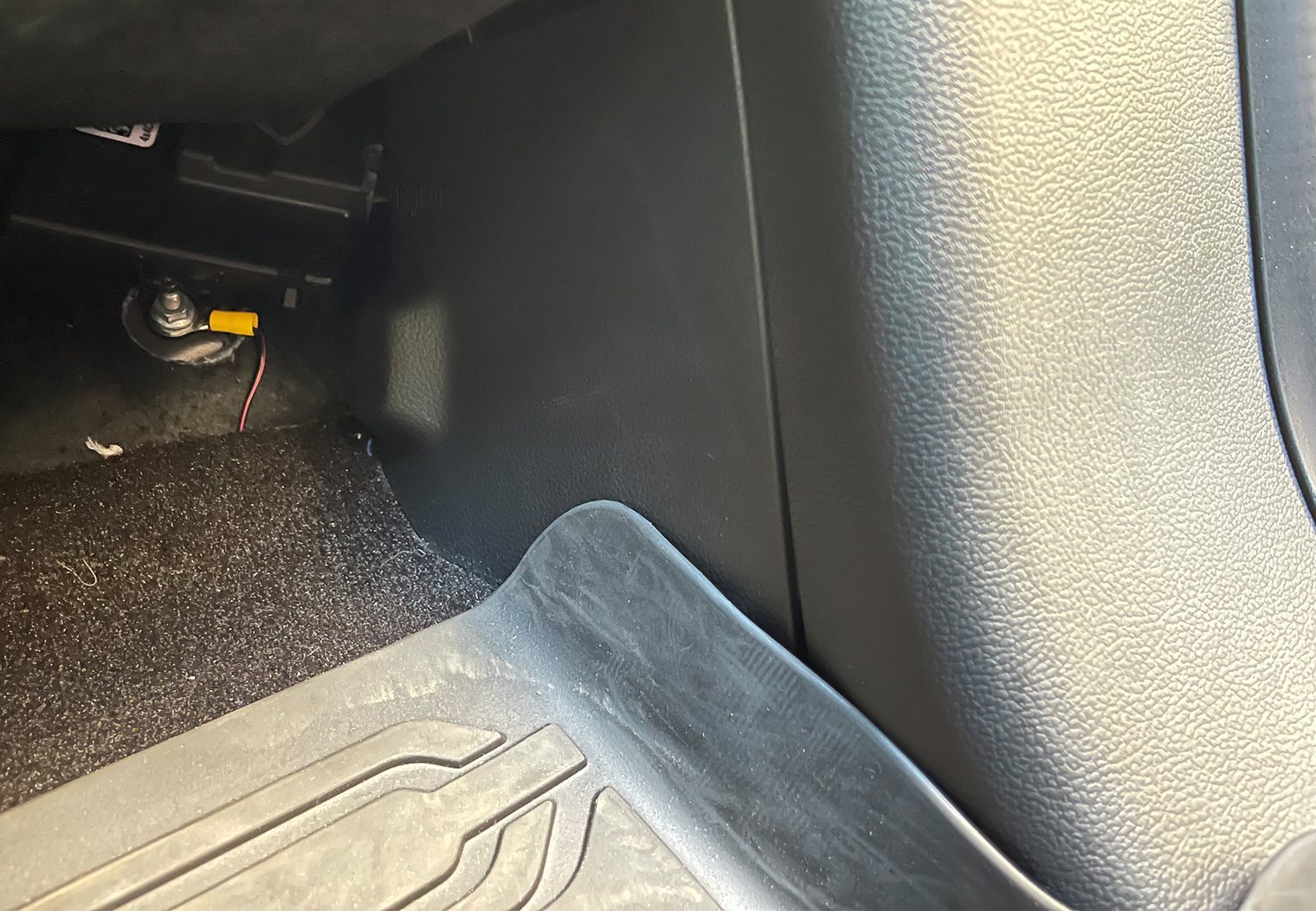 f150 console accent light after power wire installed