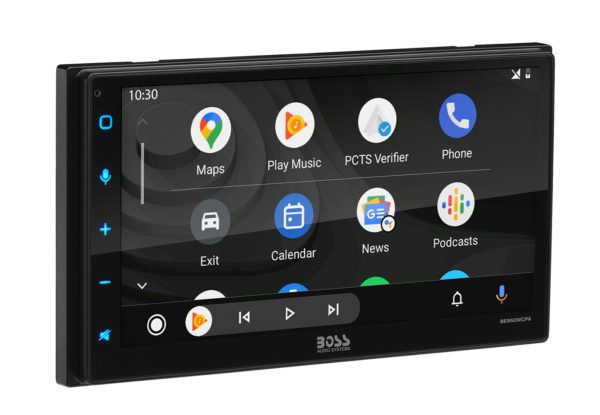 Boss BE950WCPA android auto apps on screen
