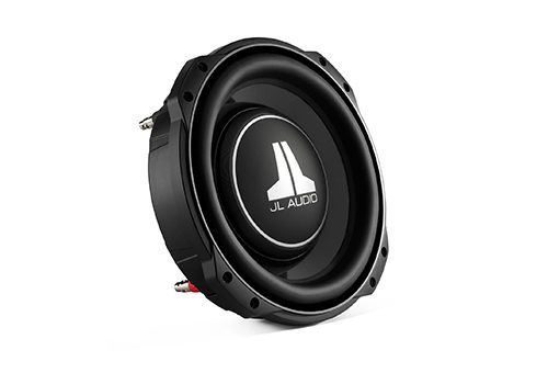 JL Audio 10TW3-D8 angle view of sub