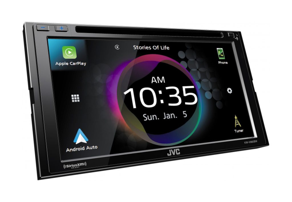 JVC KW-V960BW angle view