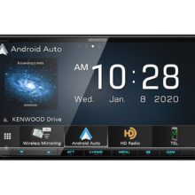 Kenwood Excelon DMX907S android auto on screen