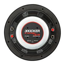 Kicker 48CWRT82 rear view of subwoofer