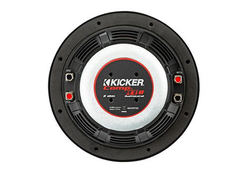 Kicker 48CWRT82 rear view of subwoofer