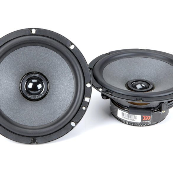 Morel Tempo Ultra Integra 602 front and angle view for best 6 1/2 inch coaxial speakers