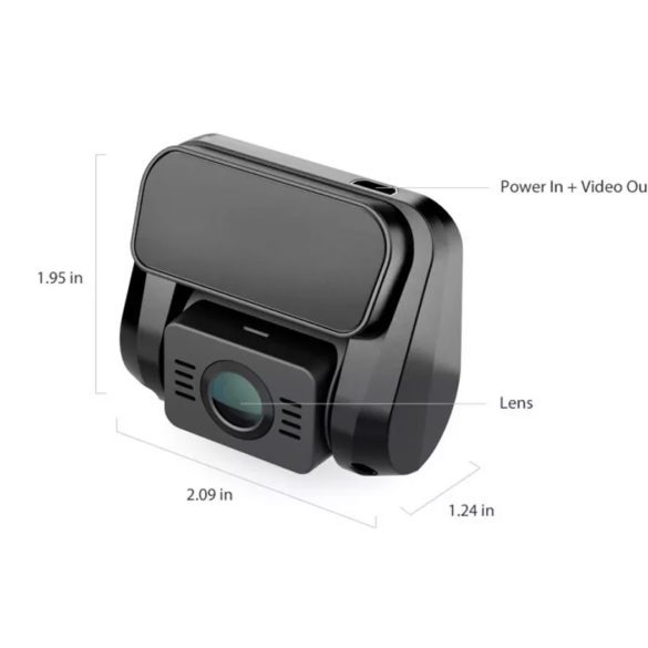 VIOFO A129 Pro Duo cam dimensions