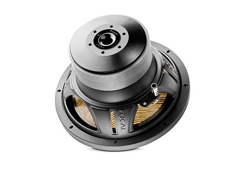 Focal P 25 FE rear view of 10" subwoofer