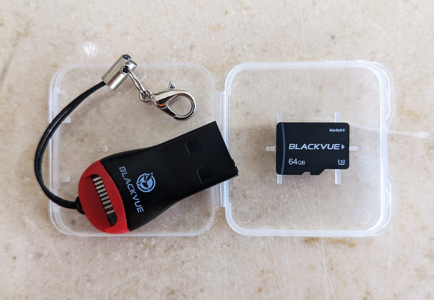 BlackVue microSD Card Reader closeup