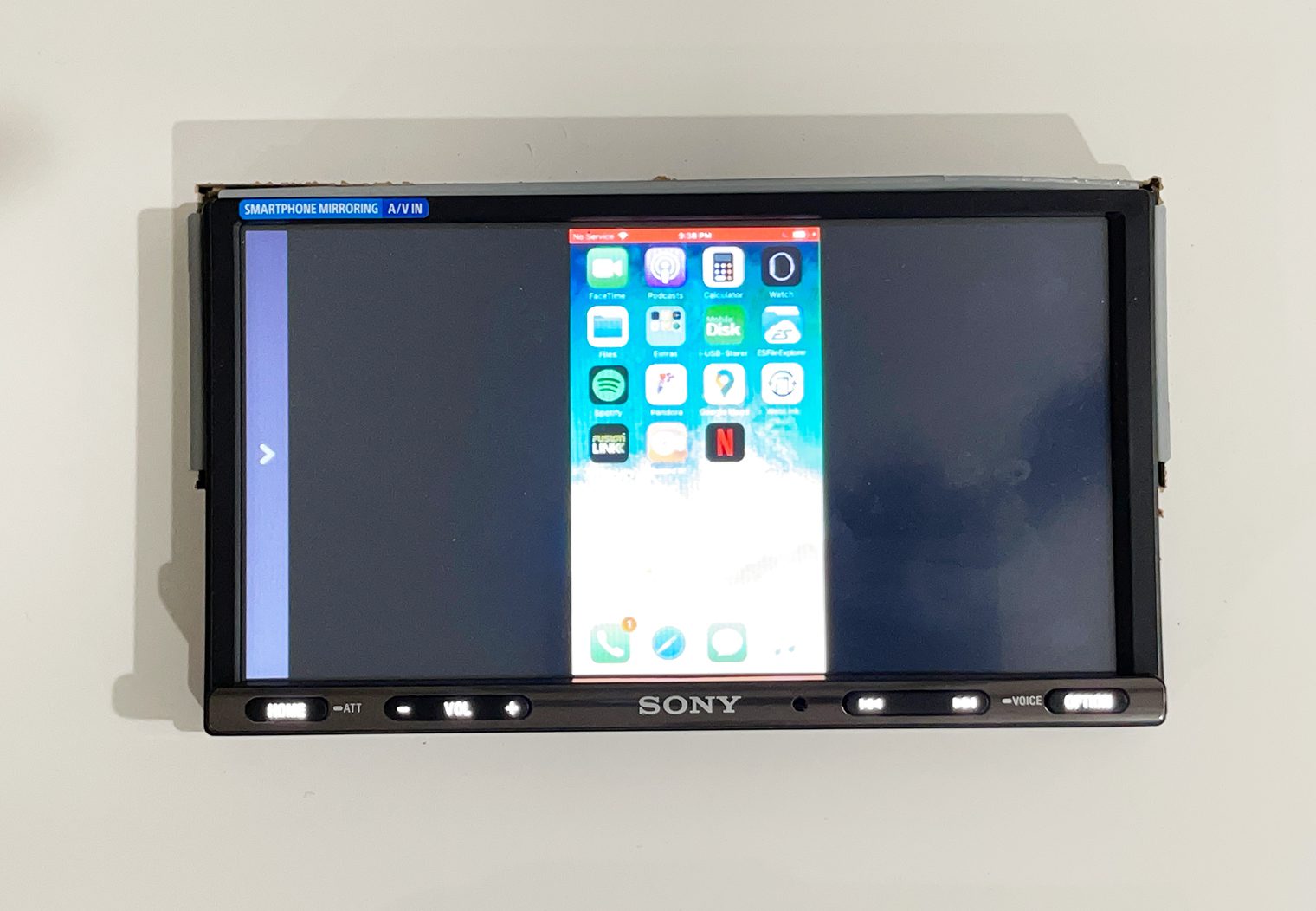 Sony XAV-AX3200 webcast