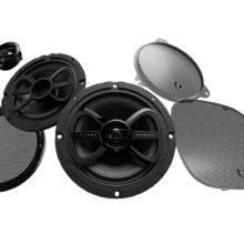 Infinity Kappa Perfect 600X speakers with harley davidson grilles
