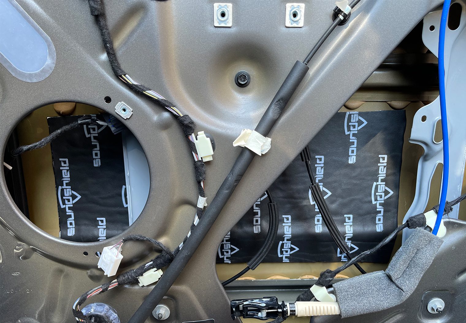 Ford F-150 Rear Door Panel Inner Deadening