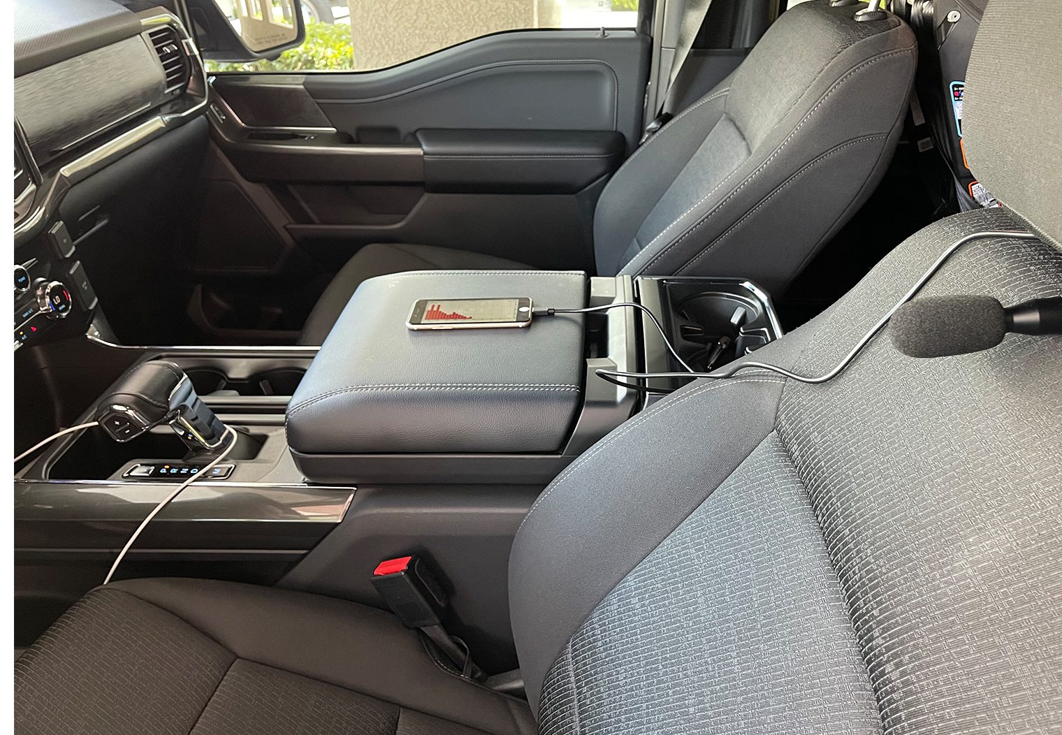 Tuning F-150 Custom Stereo w Mic in Headrest