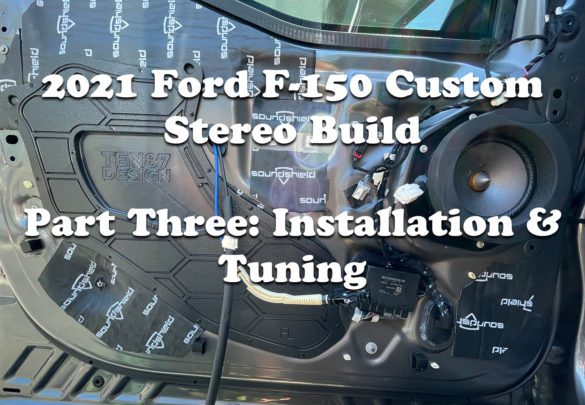 F-150 Custom Stereo Install Tuning Main Image