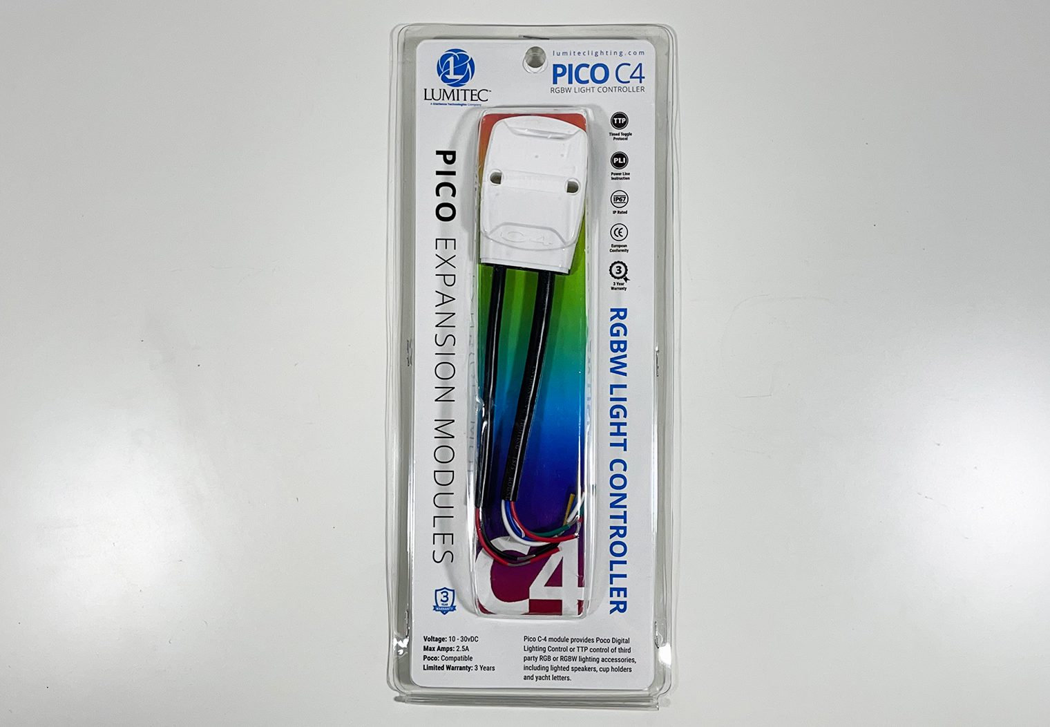 Lumitec Pico C4 front packaging