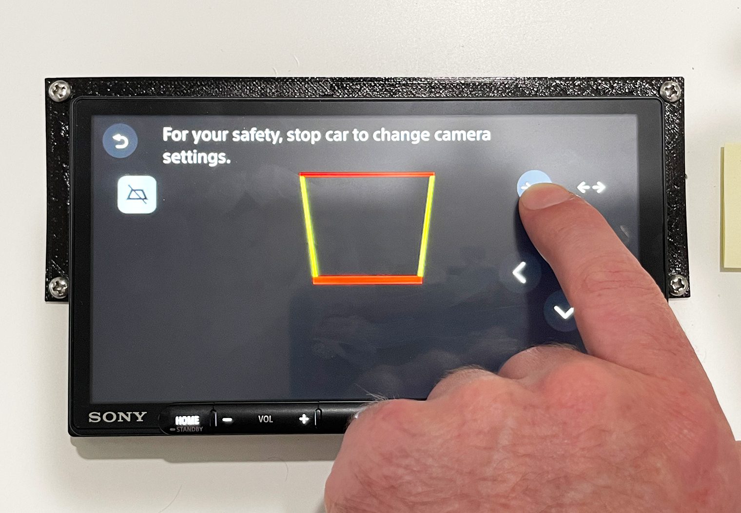 Sony XAV-AX4000 vs XAV-AX6000 Adjusting Backup Cam Guidelines