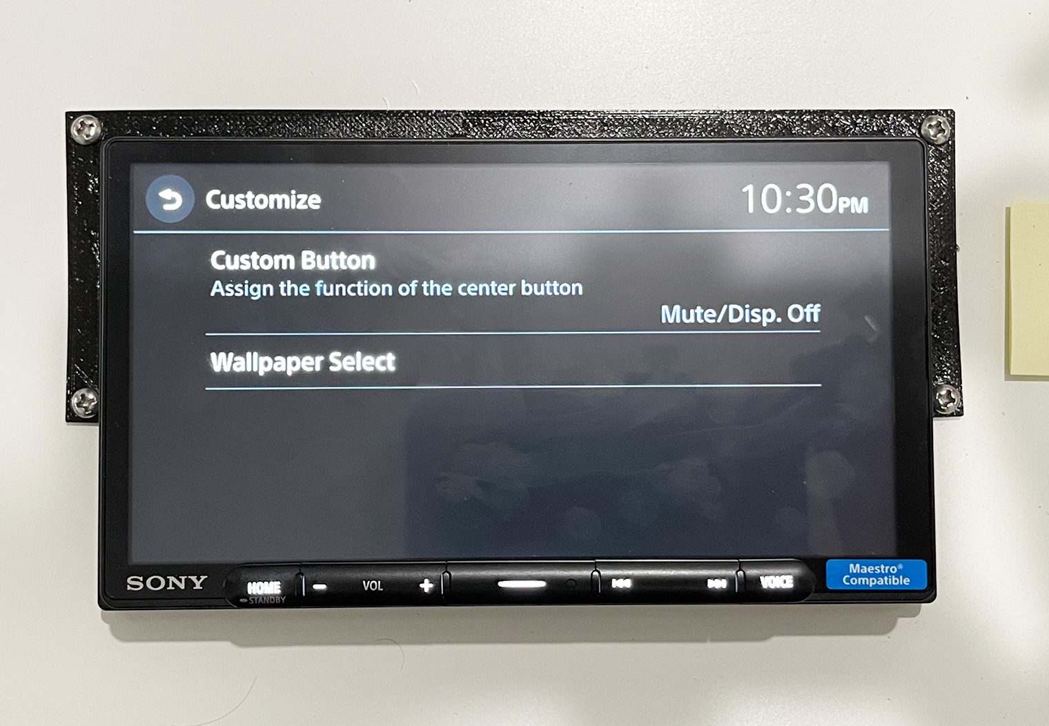 Sony XAV-AX4000 vs XAV-AX6000 customize settings