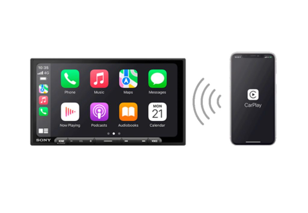 Sony XAV-AX6000 wireless carplay