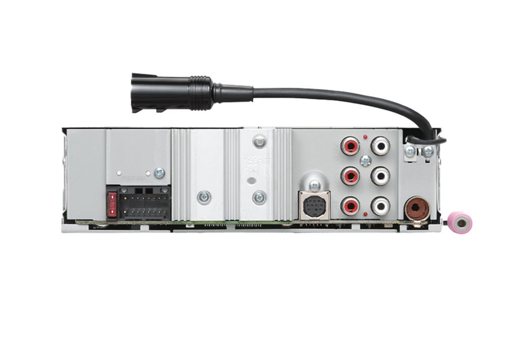 Kenwood KMR-M332BT rear