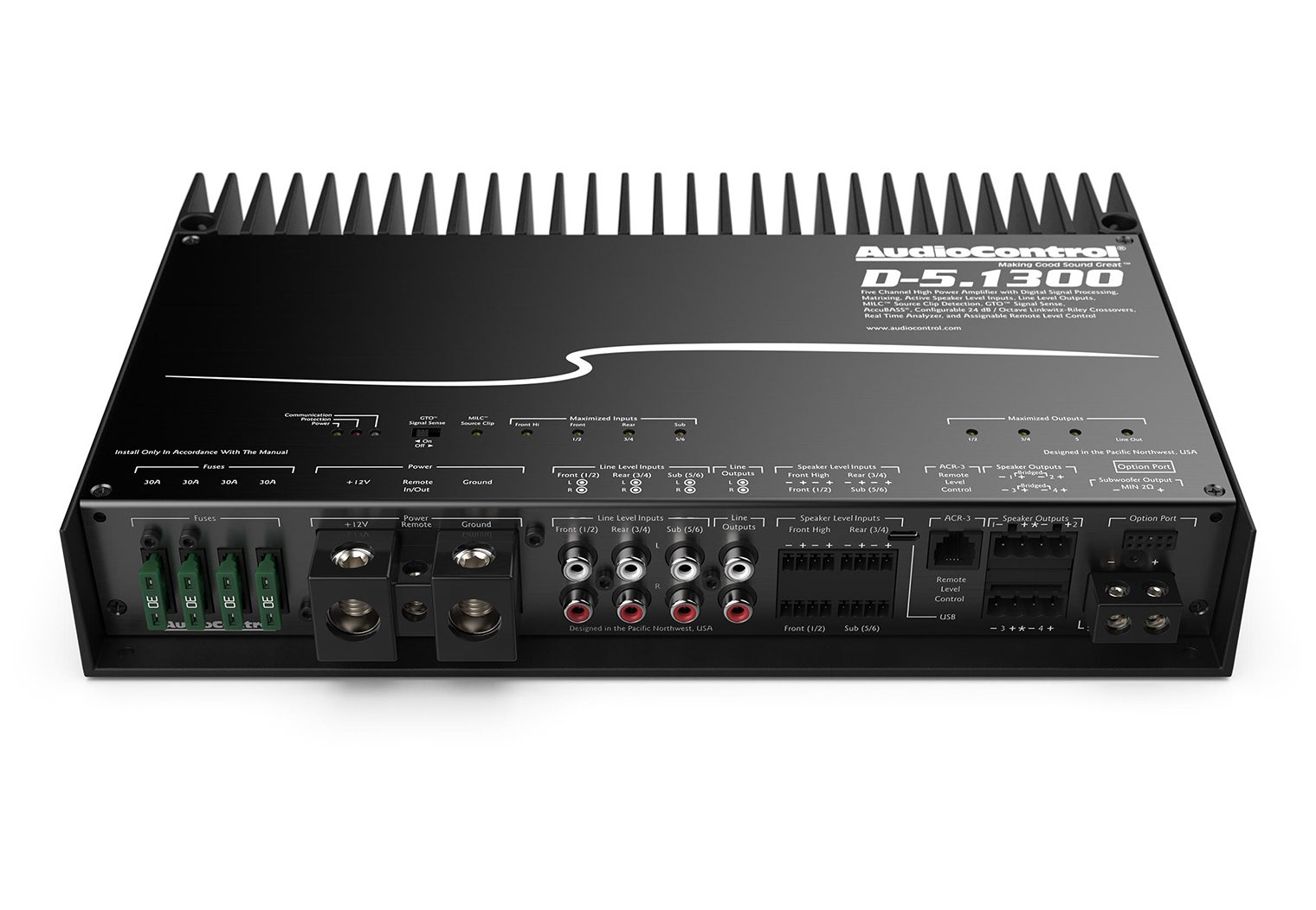AudioControl D-5.1300 panel off