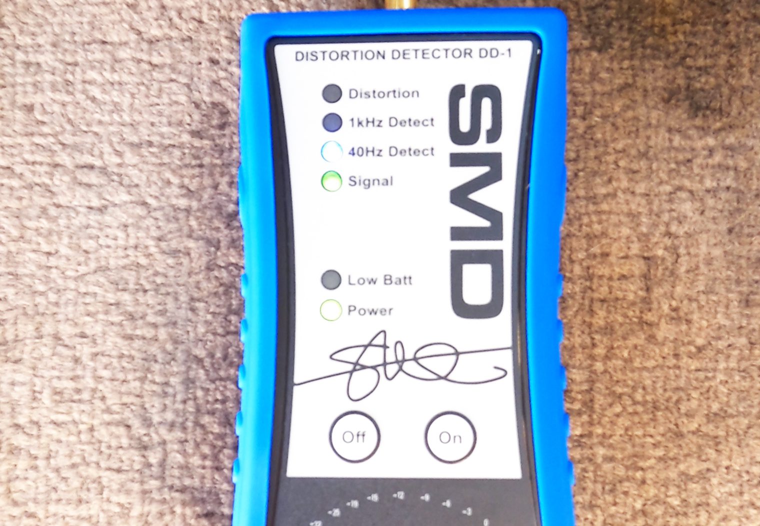 SMD DD-1 distortion detector no distortion