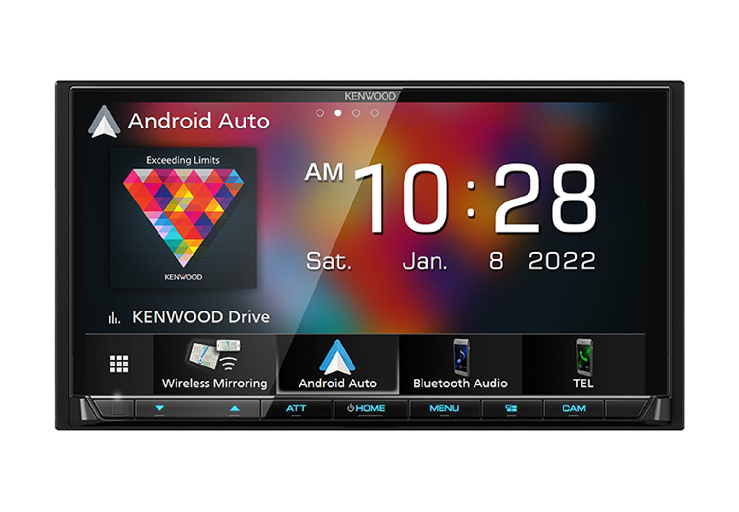 Kenwood DMX-9708S android auto