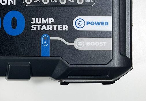 TOPDON JS3000 boost and power button