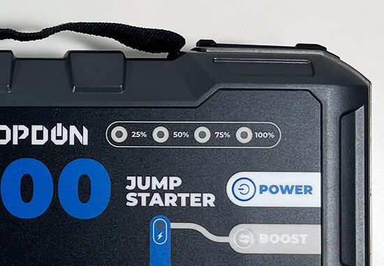 TOPDON JS3000 battery indicators