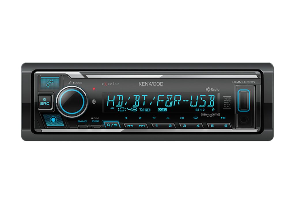 Kenwood KMM-X705 front