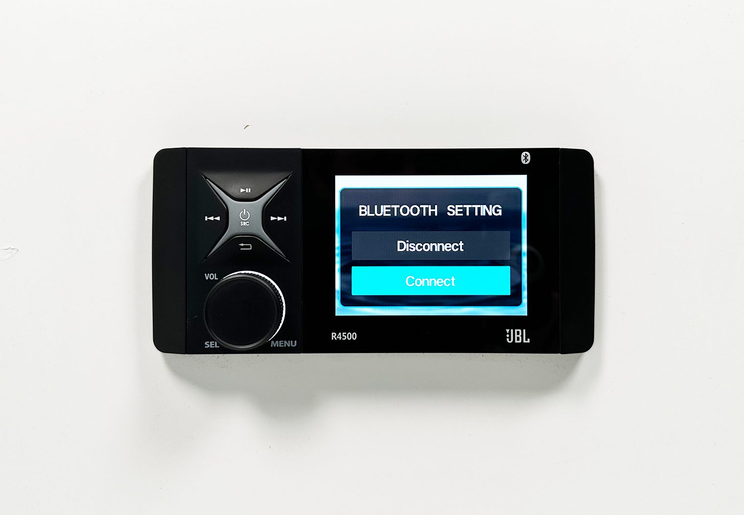 JBL R4500 bluetooth setting
