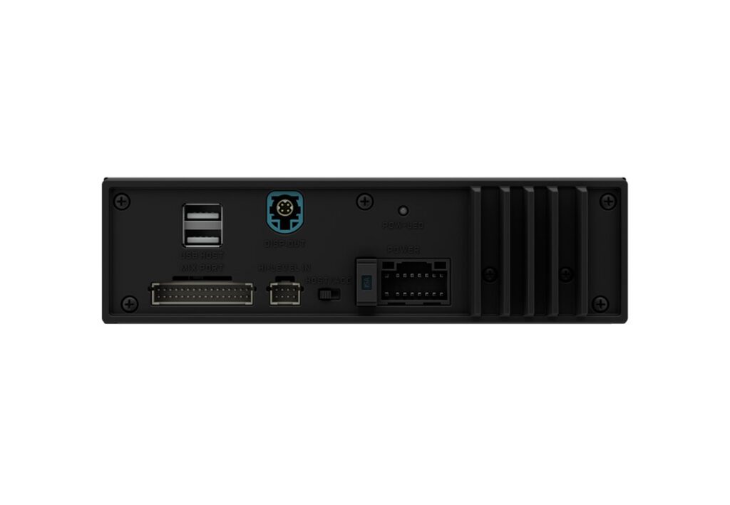 Alpine Status HDS-990 control unit rear