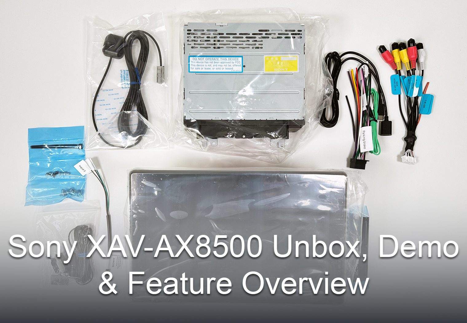 Sony XAV-AX8500 Review Main Image