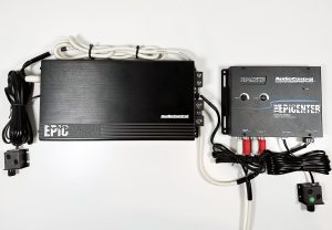 Epicenter Epic 2000 connected on mock test bench